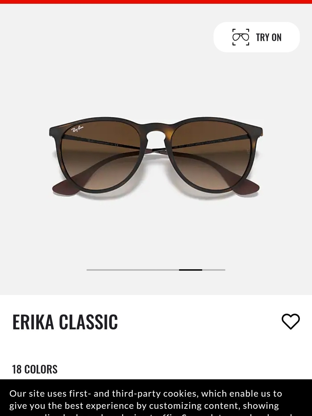 Ray-Ban RB4171 Erika Womens Sunglasses - Brand New